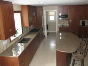 quartz kitchen with custom island 521 391 90